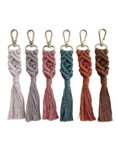 Picture of Handmade Macrame Keychain
