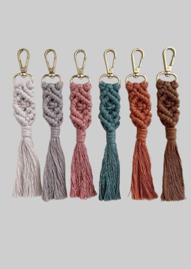 Picture of Handmade Macrame Keychain